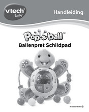 VTech baby Pop-a-ball Ballenpret Schildpad Handleiding