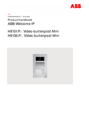 ABB ABB-Welcome IP H8131 P Series Producthandleiding