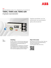 ABB TZIDC-120 Instructie