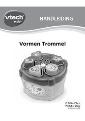 VTech baby Vormen Trommel Handleiding