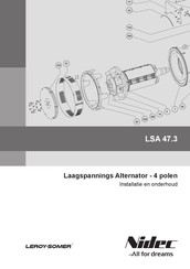 Nidec LSA 47.3 Installatie En Onderhoud