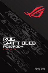 ASus Rog Swift OLED PG27AQDM Gebruikershandleiding