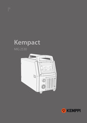 Kemppi Kempact MIG 2530 Handleiding