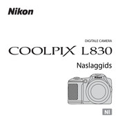 Nikon Coolpix L830 Naslaggids