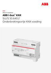 ABB i-bus KNX SU/S 30.640.2 Producthandleiding