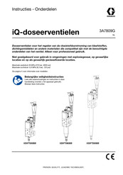 Graco iQ Series Instructies