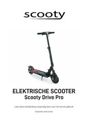 Scooty Drive Pro Instructies