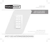 KlikAanKlikUit START-LINE AYCT-303 Handleiding