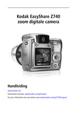 Kodak EasyShare Z740 Handleiding