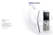 BenQ SIEMENS EF81 Handleiding