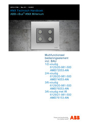 ABB ABB-i-Bus-KNX Millenium 6129/20-981-500 Technische Handleiding