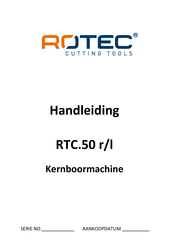 Rotec RTC.50 r/l Handleiding