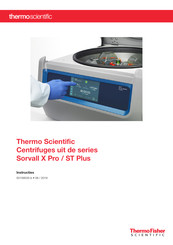 Thermo Scientific Sorvall X4R Pro-MD Instructies