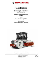 Fayat Group DYNAPAC CS1400 Handleiding