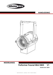 Showtec Performer Fresnel Mini DMX Handleiding