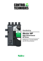 Nidec Control Techniques Mentor MP Handleiding