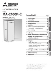 Mitsubishi Electric MA-E100R-E Handleiding