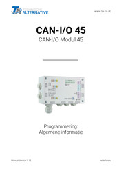 Technische Alternative CAN-I/O 45 Gebruiksaanwijzing