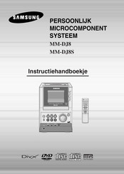 Samsung MM-DJ8 Instructiehandleiding