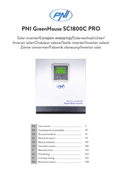 PNI GreenHouse SC1800C PRO Handleiding