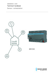 Busch-Jaeger Busch-freehome 6251/8.8 Technische Handleiding