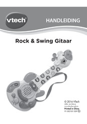 Vtech Rock & Swing Gitaar Handleiding