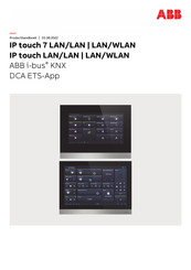 ABB i-bus KNX IP touch LAN/WLAN Producthandleiding