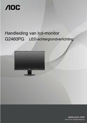 AOC G2460PG Handleiding