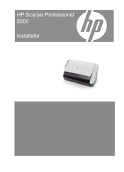 HP Scanjet Professional 3000 Installatiehandleiding