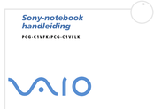 Sony Vaio PCG-C1VFK Handleiding