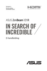 ASus ZenBeam E1R Handleiding