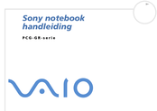 Sony Vaio PCG-GR215SP Handleiding