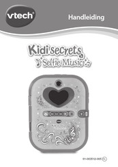 VTech Kidisecrets Selfie Music Handleiding