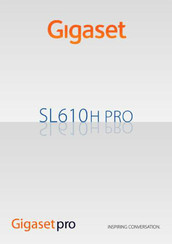 Gigaset SL610H Pro Gebruikershandleiding