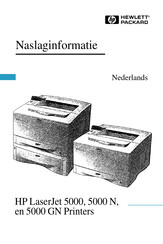 HP LaserJet 5000 GN Naslaggids