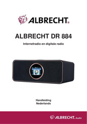 Albrecht DR 884 Handleiding