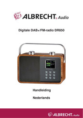 Albrecht Audio DR850 Handleiding