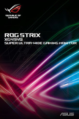 ASus ROG STRIX XG49VQ Gebruikershandleiding