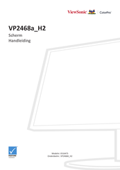 ViewSonic ColorPro VP2468A H2 Handleiding