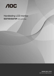 AOC E2275S Handleiding