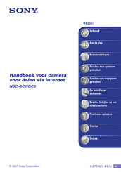 Sony NSC-GC1 Handboek