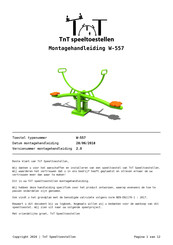 TNT W-557 Montagehandleiding