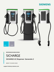 Siemens SICHARGE UC Dispenser Generatie 2 Bedieningshandleiding