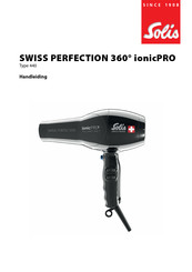 SOLIS Swiss Perfection 440 Handleiding