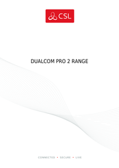 CSL DUALCOM PRO 2 RANGE Handleiding