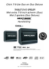 NextBase Click 7/9 Lite Duo Handleiding