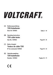 VOLTCRAFT 1839924 Gebruiksaanwijzing