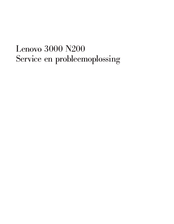 Lenovo 3000 N200 Servicehandleiding