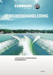 BRP E-TEC Evinrude 175 Gebruikershandleiding