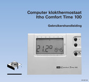 Itho Comfort Time 100 Gebruikershandleiding